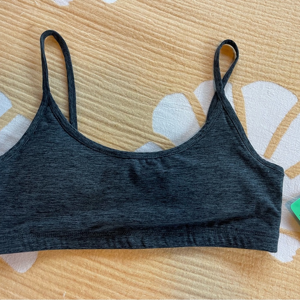 NWT Forever 21 gray sports bra